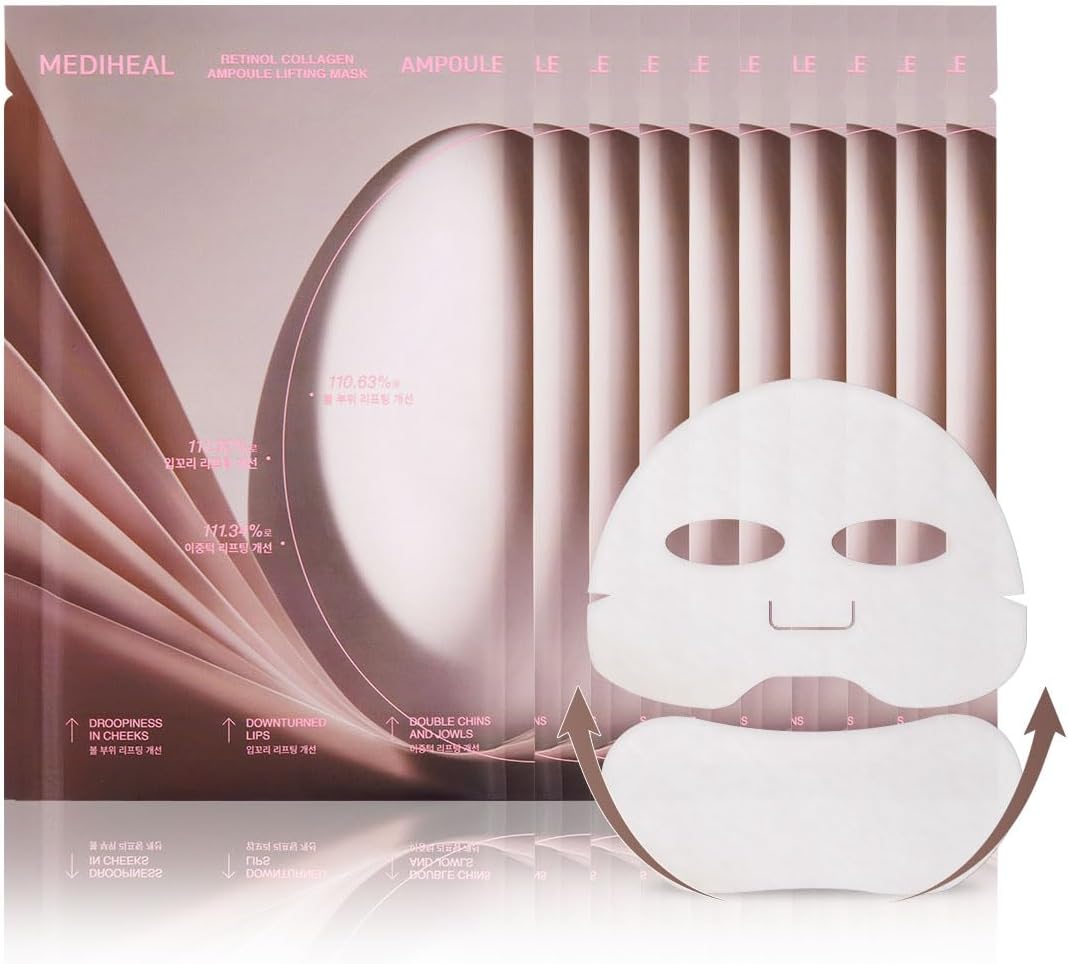 Mediheal Retinol Collagen Ampoule Lifting Mask 30ml Lakinza K-beauty
