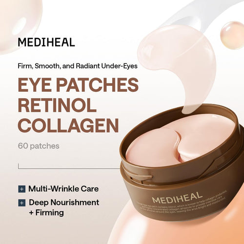 Mediheal Retinol Collagen Eye Ampoule Patch 60pcs | Lakinza K - beauty Canada