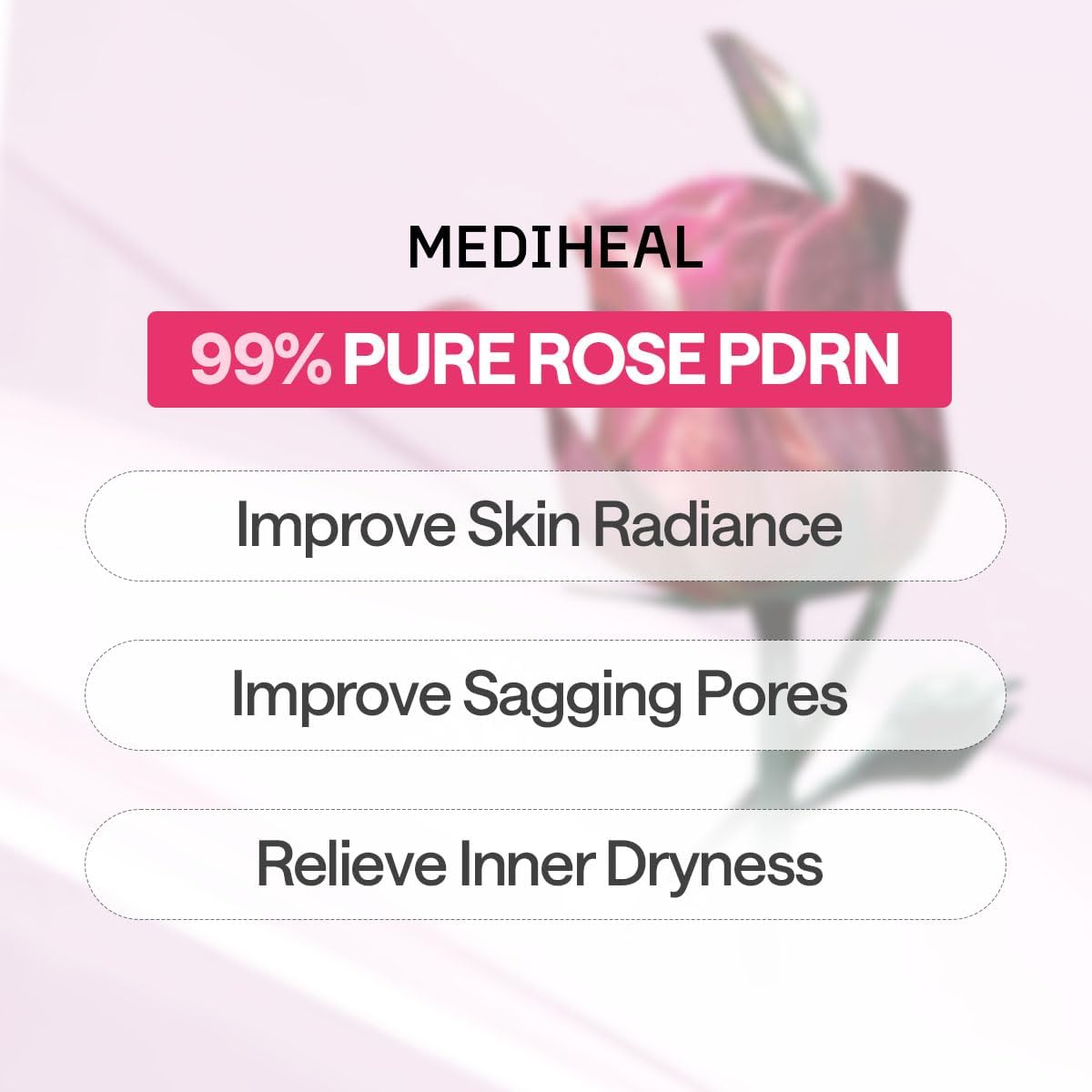 Mediheal Rose PDRN Essential Mask_Healthy Glow 24ml | Lakinza K - beauty Canada