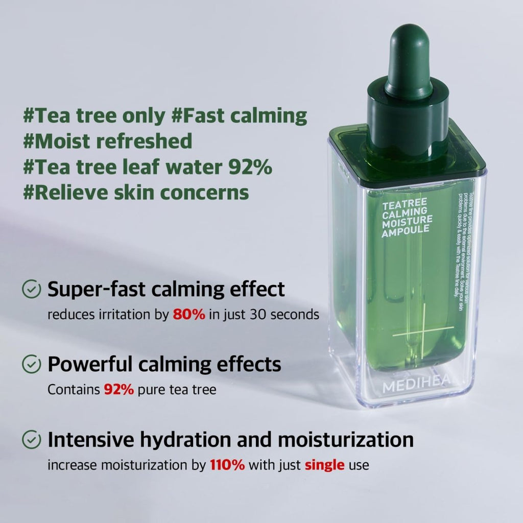 Mediheal Teatree Calming Moisture Ampoule 50ml | Lakinza K - beauty Canada