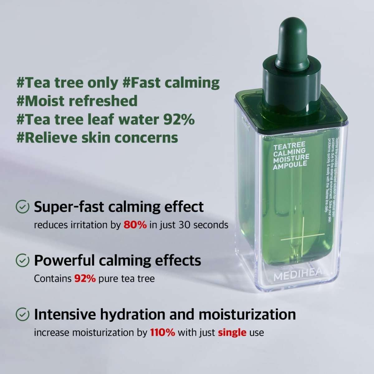 Mediheal Teatree Calming Moisture Ampoule 50ml Lakinza K-beauty