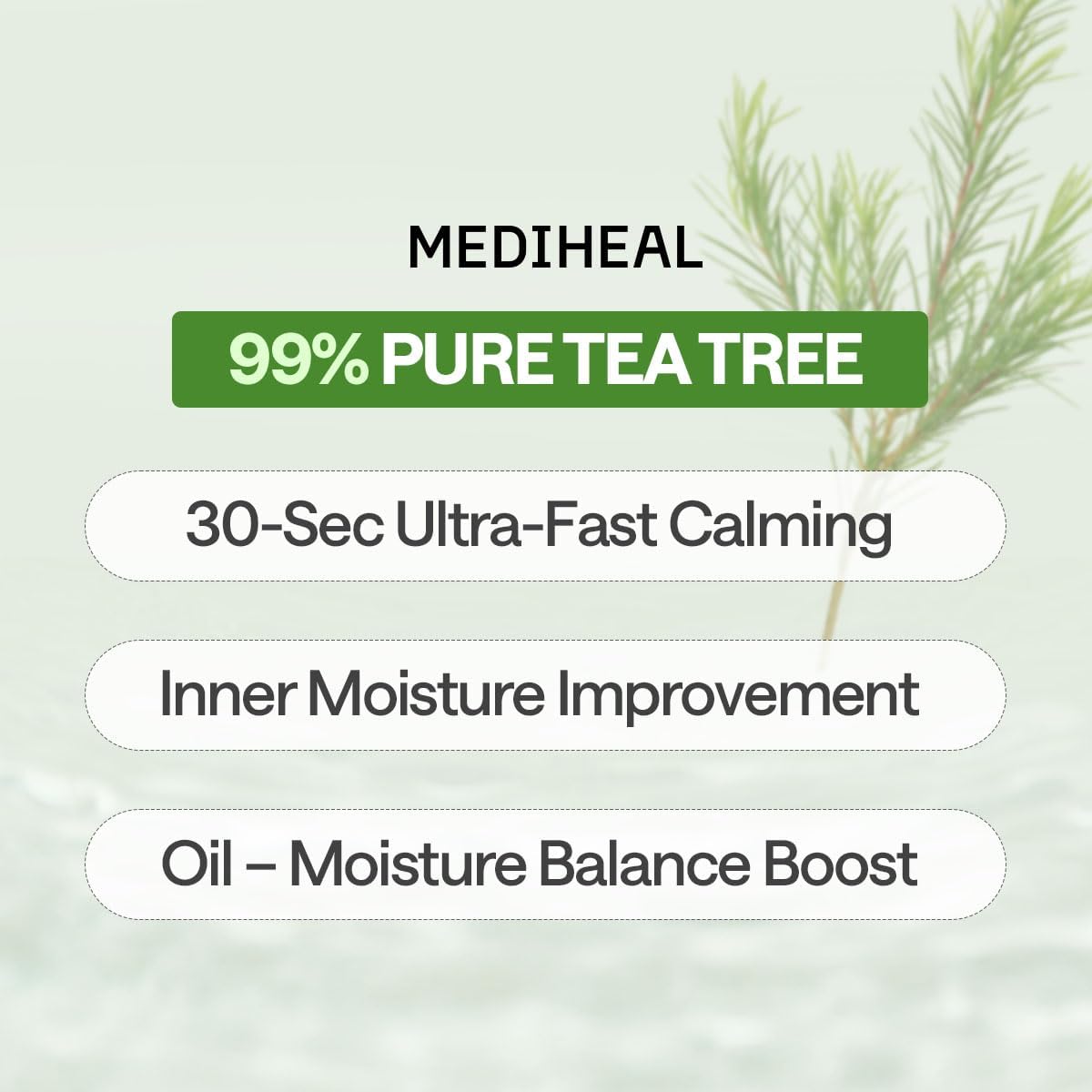 Mediheal Teatree Essential Mask Calming Moisture 24ml | Lakinza K - beauty Canada