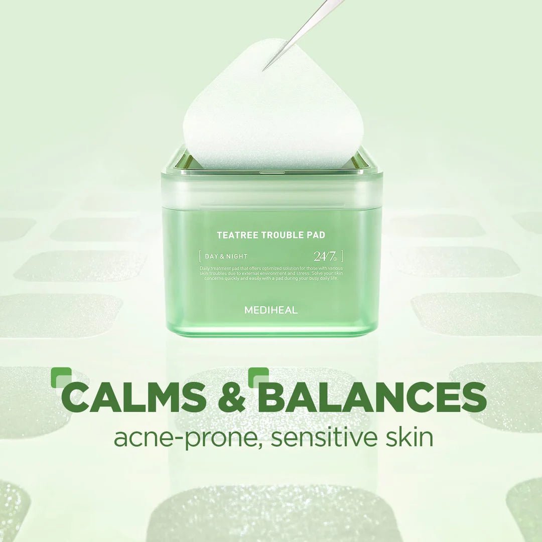 Mediheal Tea tree Trouble Pad 170ml / 100pads Lakinza K-beauty