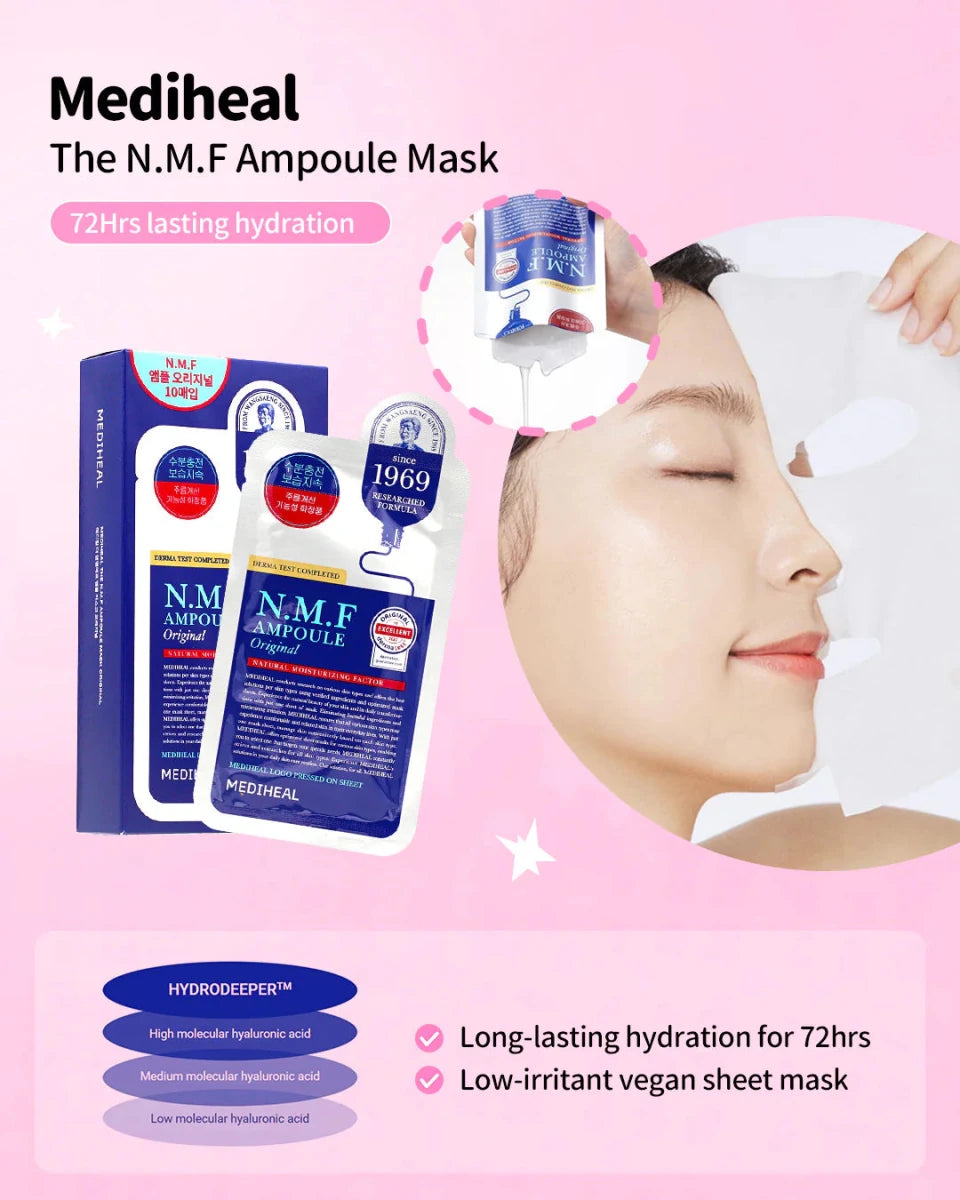 Mediheal The N.M.F Ampoule Mask Original 27ml | Lakinza K - beauty Canada