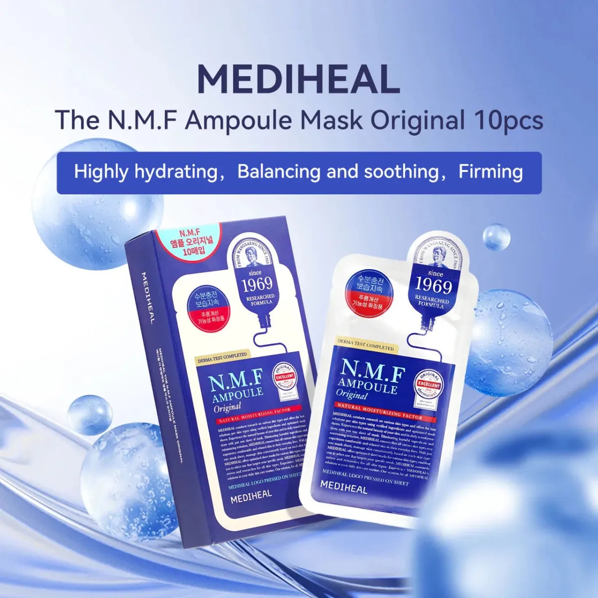 Mediheal The N.M.F Ampoule Mask Original 27ml Lakinza K-beauty