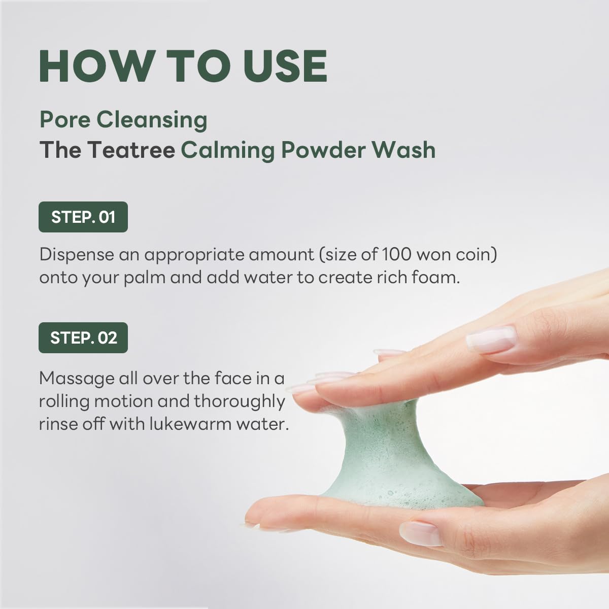 Mediheal The Teatree Calming Powder Wash 50g | Lakinza K - beauty Canada