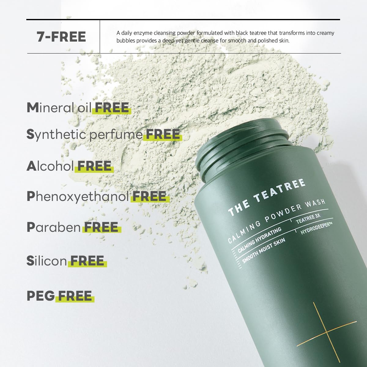 Mediheal The Teatree Calming Powder Wash 50g | Lakinza K - beauty Canada