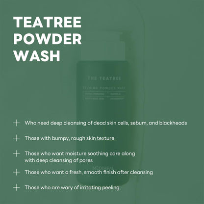 Mediheal The Teatree Calming Powder Wash 50g | Lakinza K - beauty Canada
