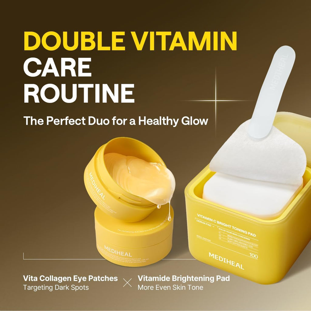 Mediheal Vita Collagen Eye Ampoule Patch 60pcs | Lakinza K - beauty Canada
