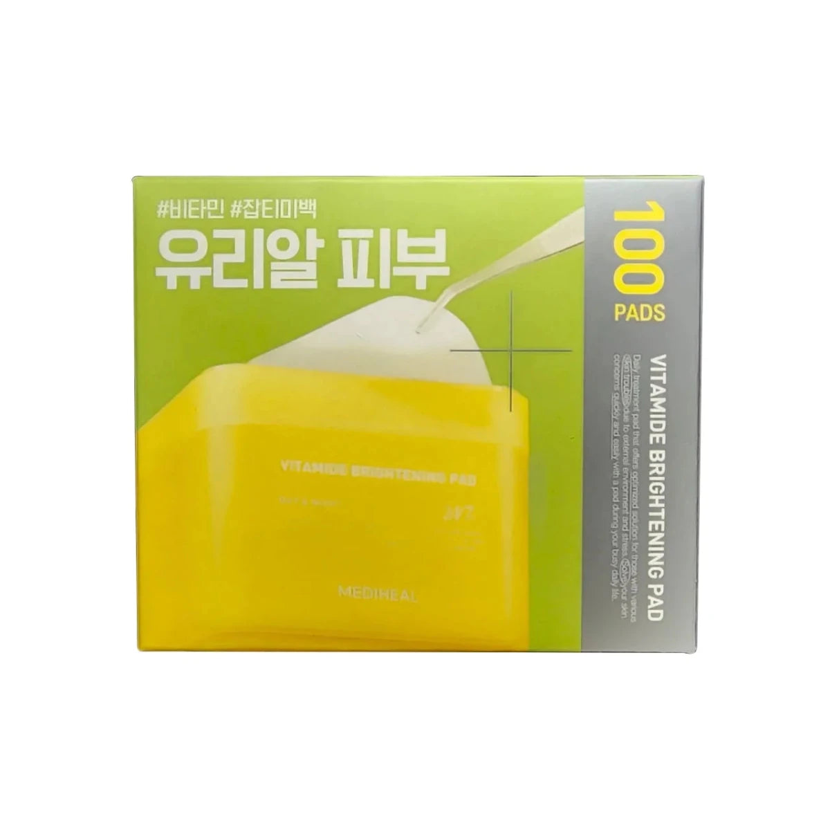 Mediheal Vitamide Brightening Pad 180ml / 100pads Lakinza K-beauty
