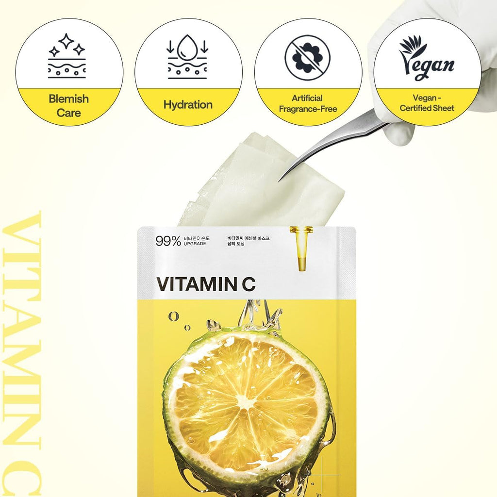 Mediheal Vitamin C Essential Mask_Clear Toning 24ml | Lakinza K - beauty Canada