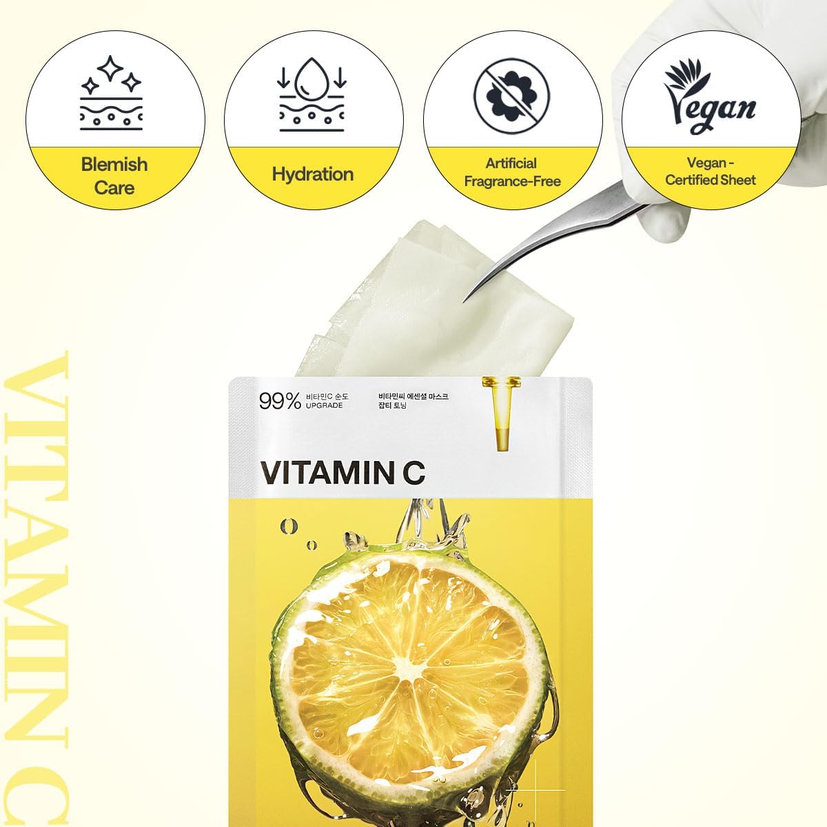 Mediheal Vitamin C Essential Mask_Clear Toning 24ml Lakinza K-beauty