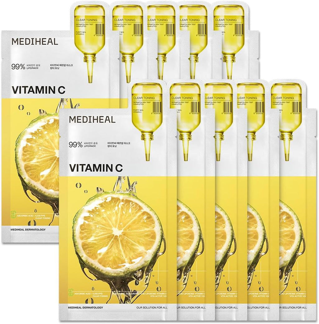 Mediheal Vitamin C Essential Mask_Clear Toning 24ml | Lakinza K - beauty Canada