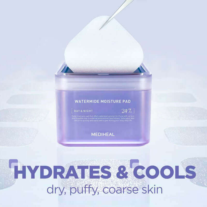 Mediheal Watermide Moisture Pad 170ml / 100pads Lakinza K-beauty