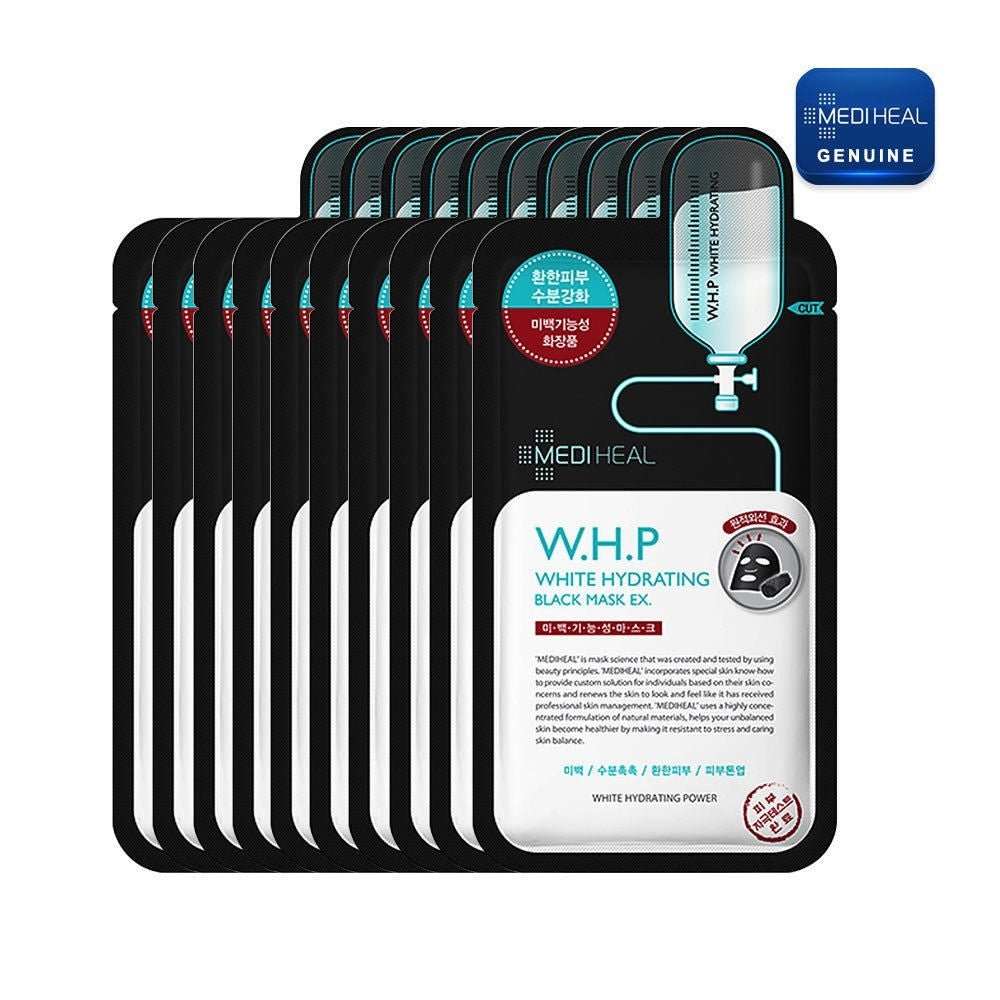 Mediheal W.H.P White Hydrating Black Mask 25ml Lakinza K-beauty