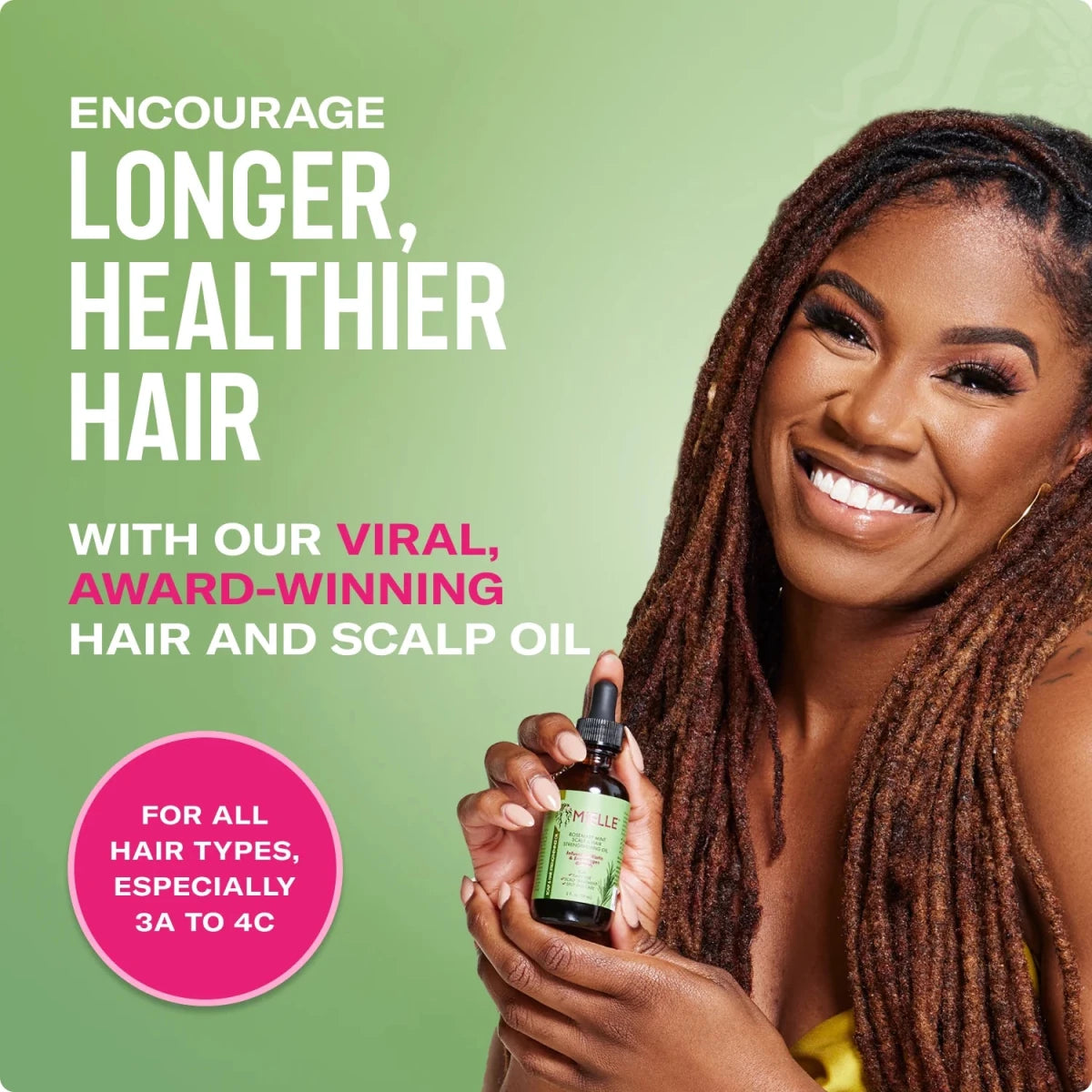 Mielle Organics Rosemary Mint Scalp & Hair Strengthening Oil 2oz | Lakinza K - beauty Canada