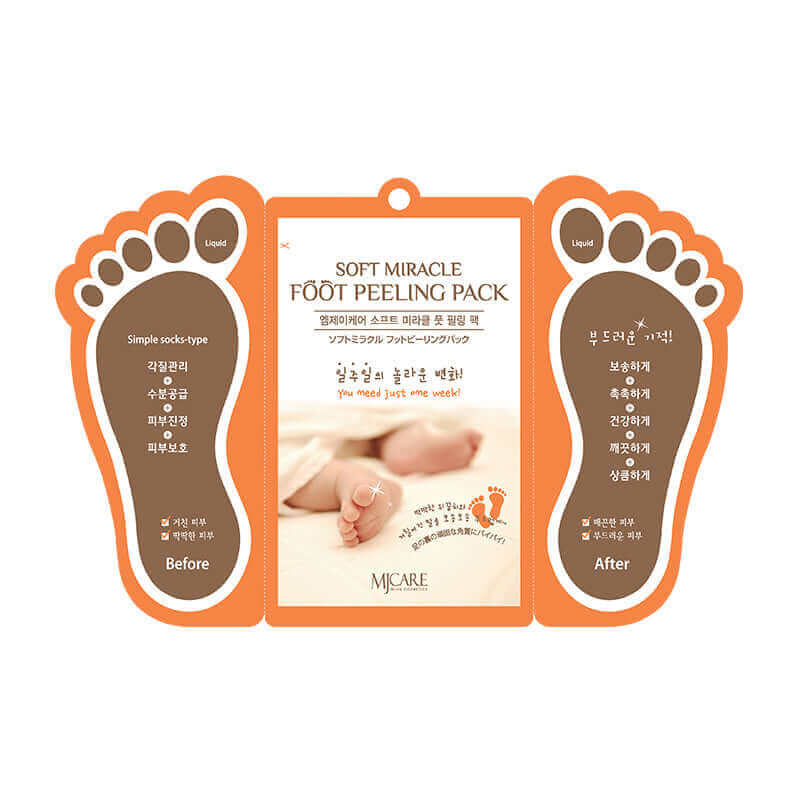 MIJIN Foot Peeling Pack 15ml Lakinza K-beauty