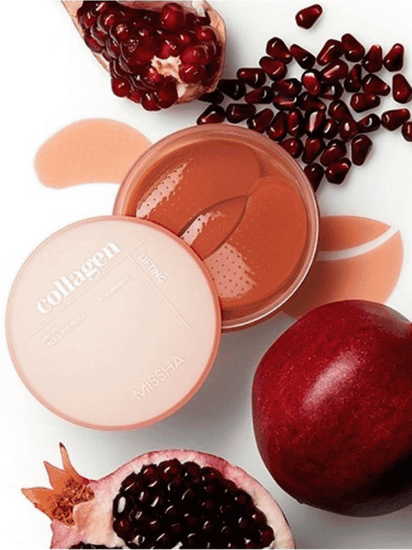 MISSHA Airy Fit Collagen Lifting Face & Eye Patch 60pcs Lakinza K-beauty