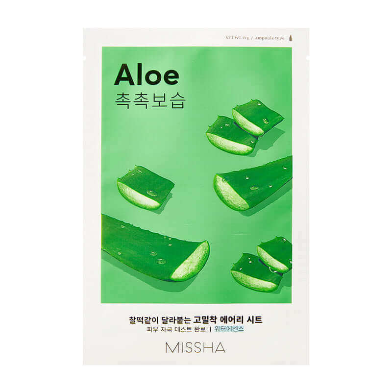MISSHA Airy Fit Sheet Mask Aloe Lakinza K-beauty