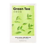 MISSHA Airy Fit Sheet Mask Green Tea Lakinza K-beauty