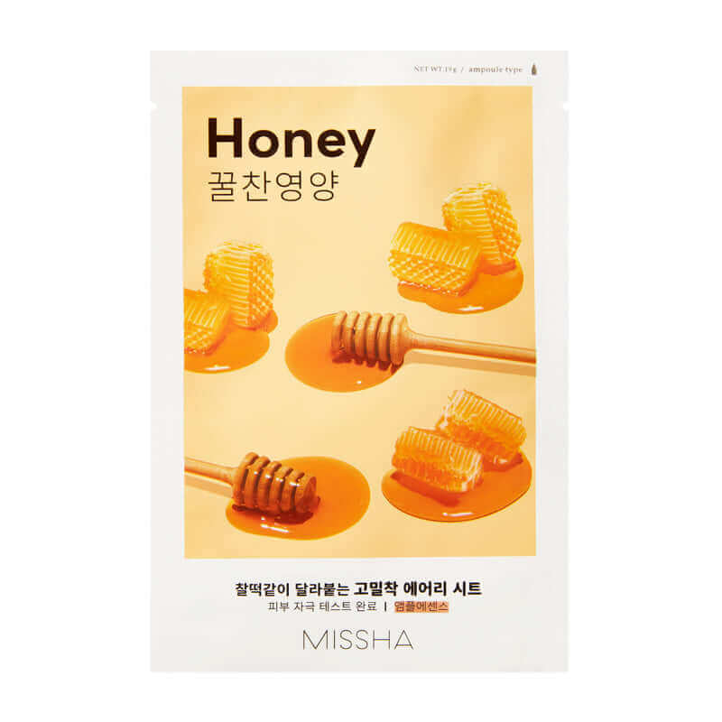 MISSHA Airy Fit Sheet Mask Honey Lakinza K-beauty