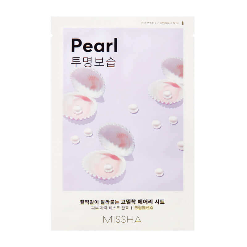MISSHA Airy Fit Sheet Mask Pearl Lakinza K-beauty