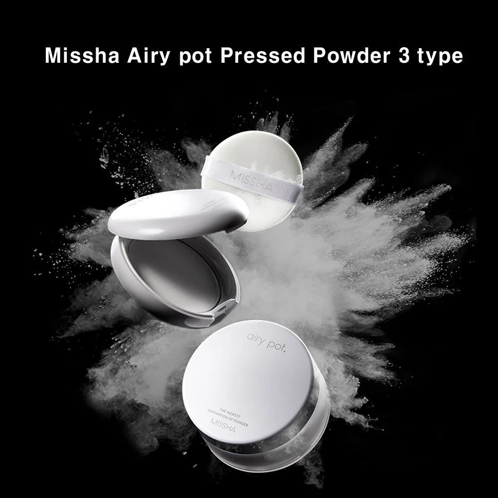 MISSHA Airy Pot Powder Translucent 9g Lakinza K-beauty