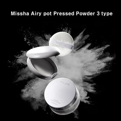 MISSHA Airy Pot Powder Translucent 9g | Lakinza K - beauty Canada