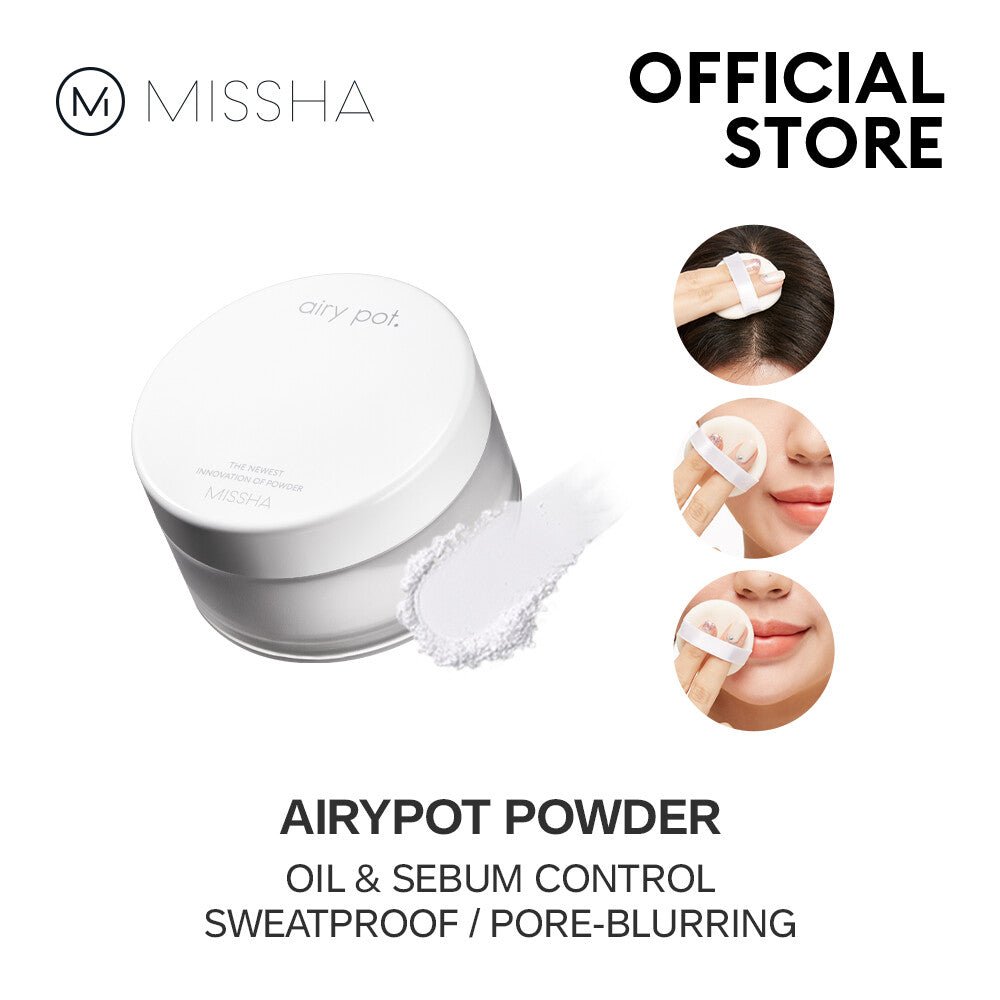 MISSHA Airy Pot Powder Translucent 9g Lakinza K-beauty