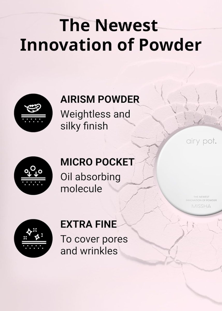 MISSHA Airy Pot Pressed Powder 5g Lakinza K-beauty