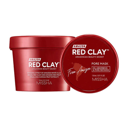 MISSHA Amazon Red Clay Pore Mask 110ml
