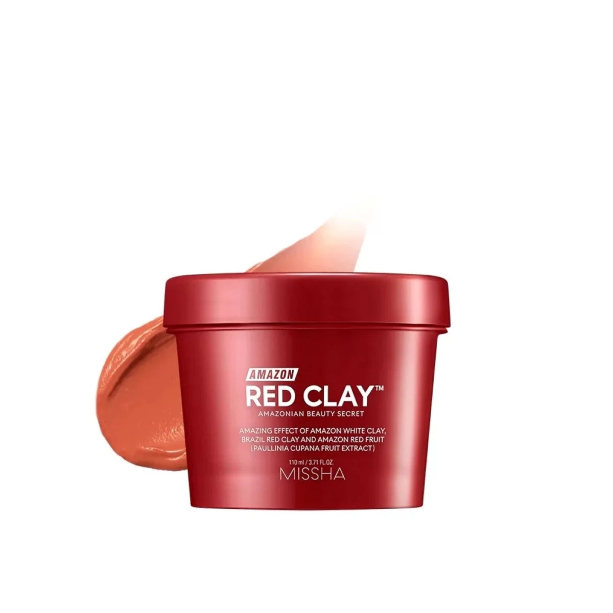 MISSHA Amazon Red Clay Pore Mask 110ml Lakinza K-beauty