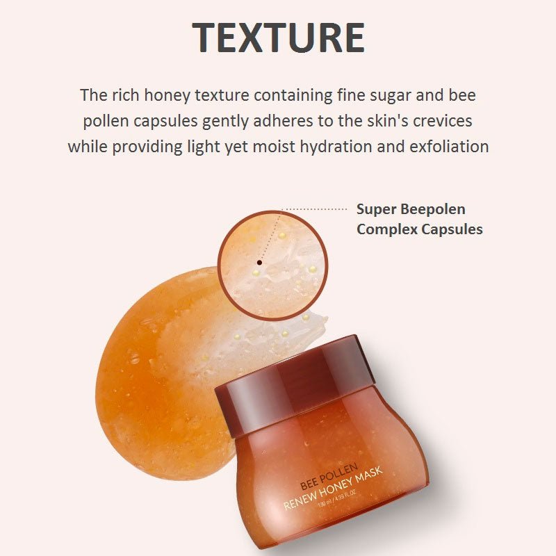 MISSHA Bee Pollen Honey Mask 130ml Lakinza K-beauty