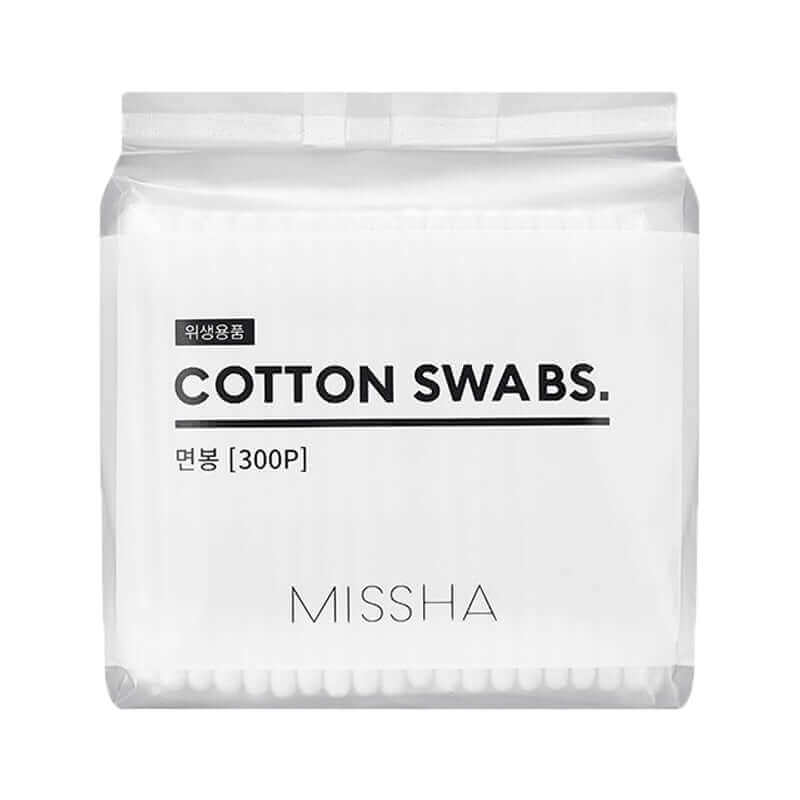 MISSHA Cotton Swabs 300P Lakinza K-beauty