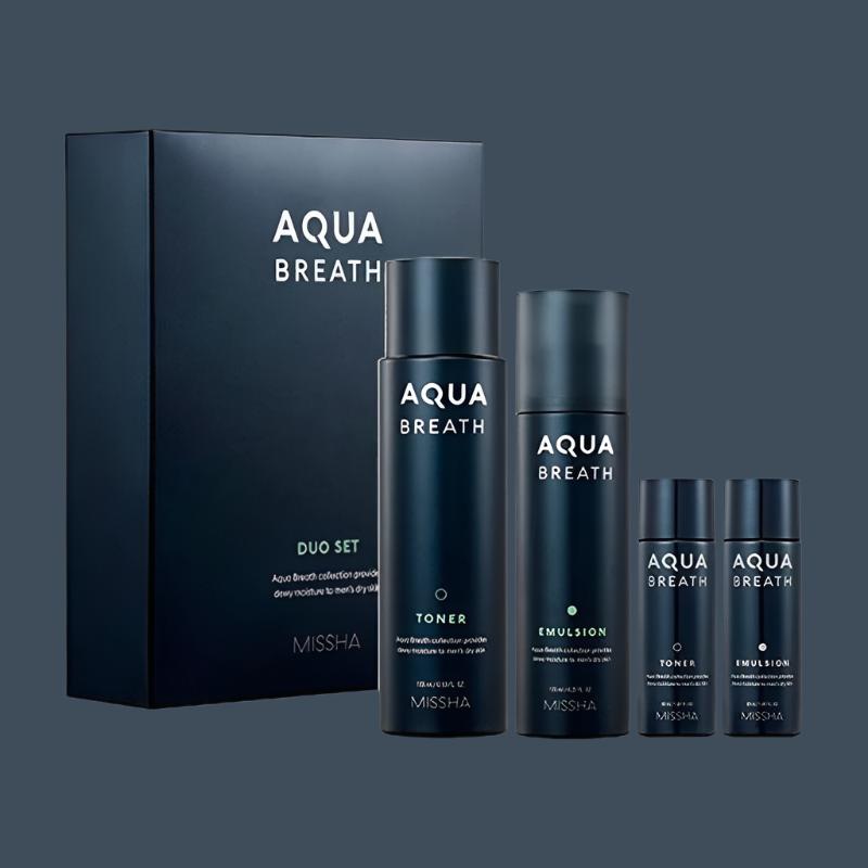 MISSHA For Men Aqua Breath Duo Set Lakinza K-beauty