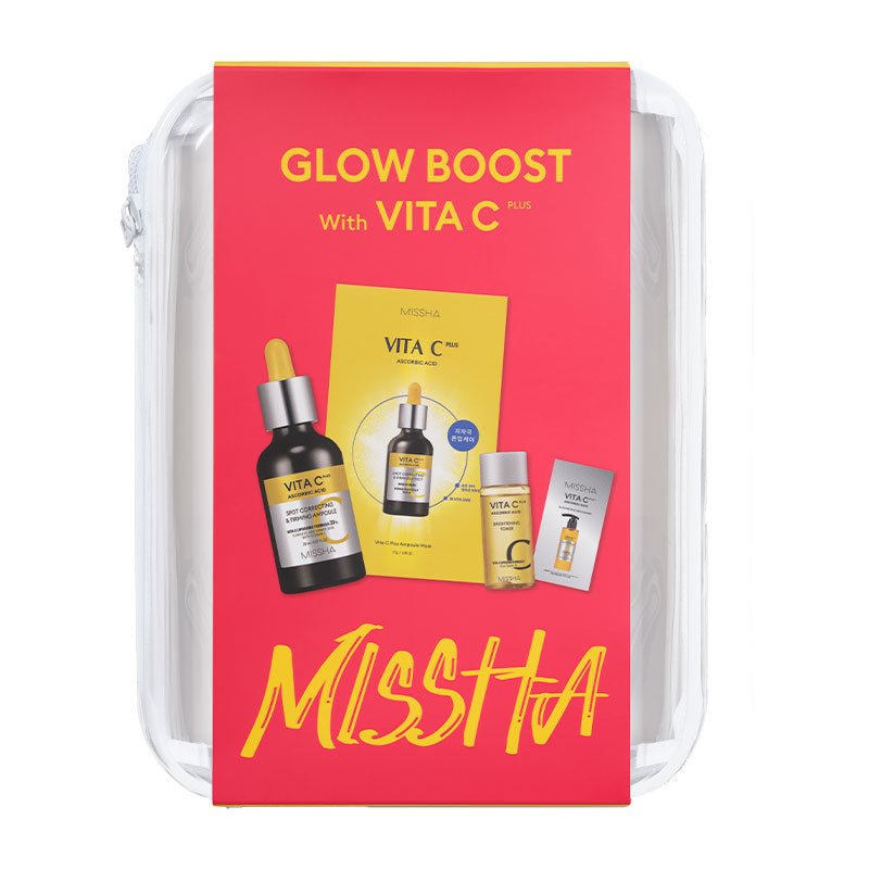 MISSHA Glow Boost with Vitamin C + Complex Set Lakinza K-beauty