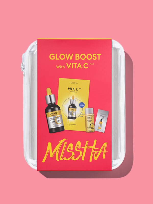 MISSHA Glow Boost with Vitamin C + Complex Set Lakinza K-beauty