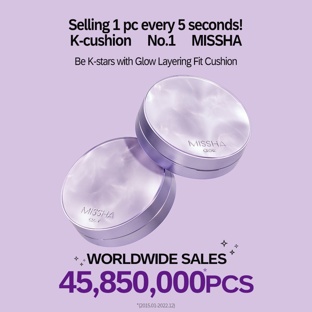 MISSHA Glow Layering Fit Cushion 14g Lakinza K-beauty
