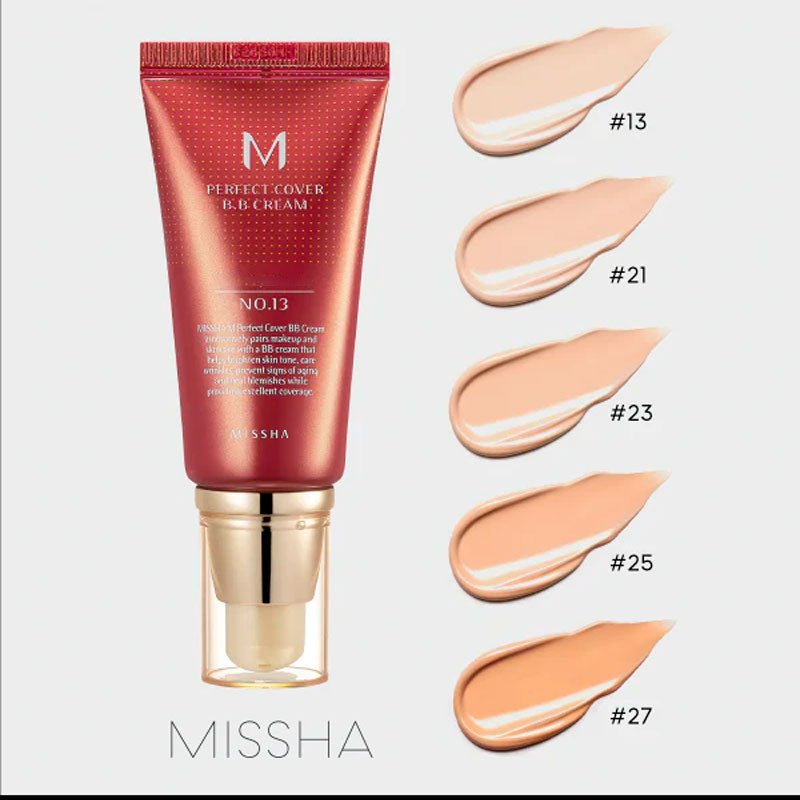 MISSHA M Perfect Cover BB Cream Ex 50ml Lakinza K-beauty