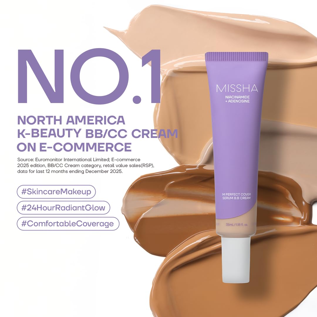 MISSHA M Perfect Cover BB Cream Pro 50ml Lakinza K-beauty
