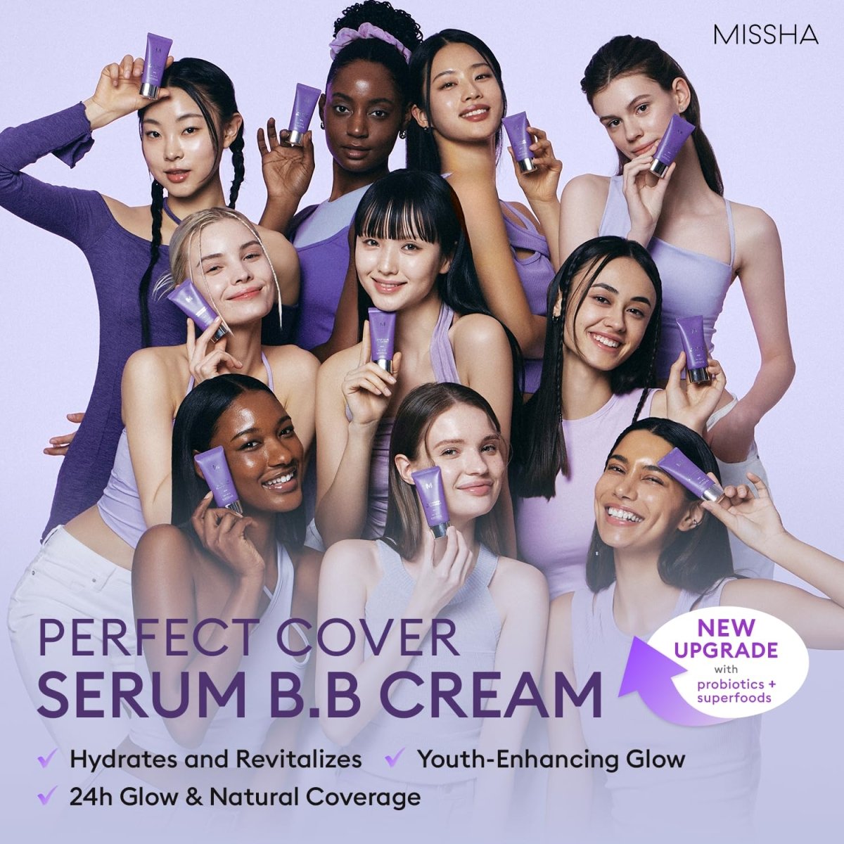 MISSHA M Perfect Cover Serum BB Cream 50ml | Lakinza K - beauty Canada
