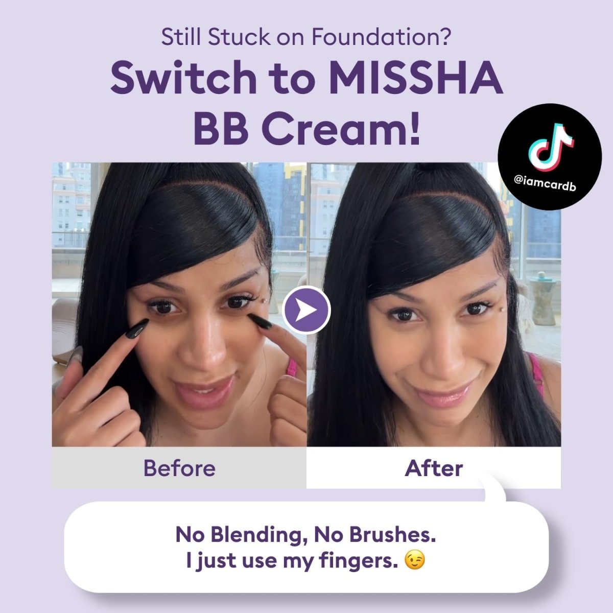 MISSHA M Perfect Cover Serum BB Cream Pro 50ml Lakinza K-beauty
