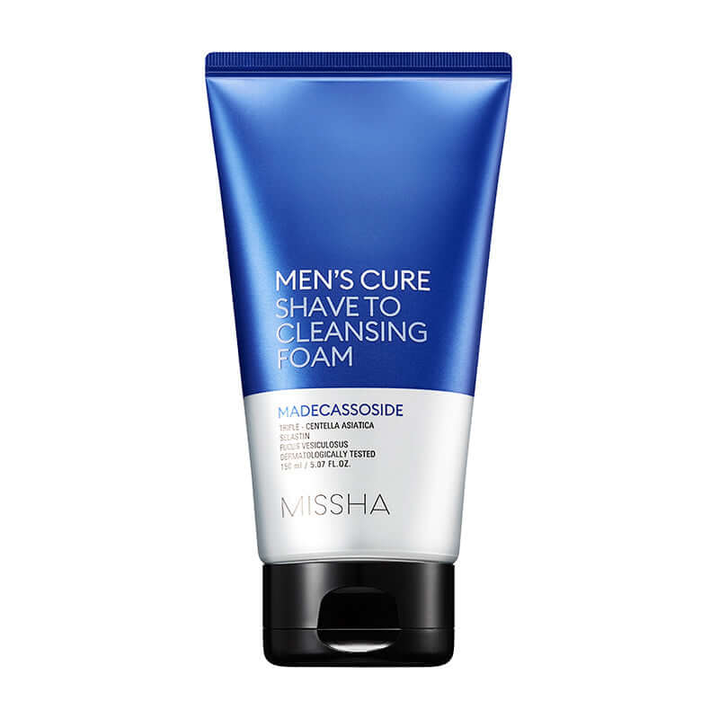 MISSHA Mens Care Shave To Cleansing Foam 150ml Lakinza K-beauty