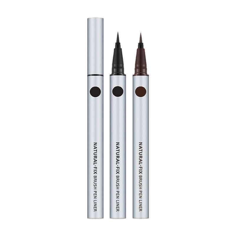 MISSHA Natural Fix Brush Pen Liner Black Lakinza K-beauty