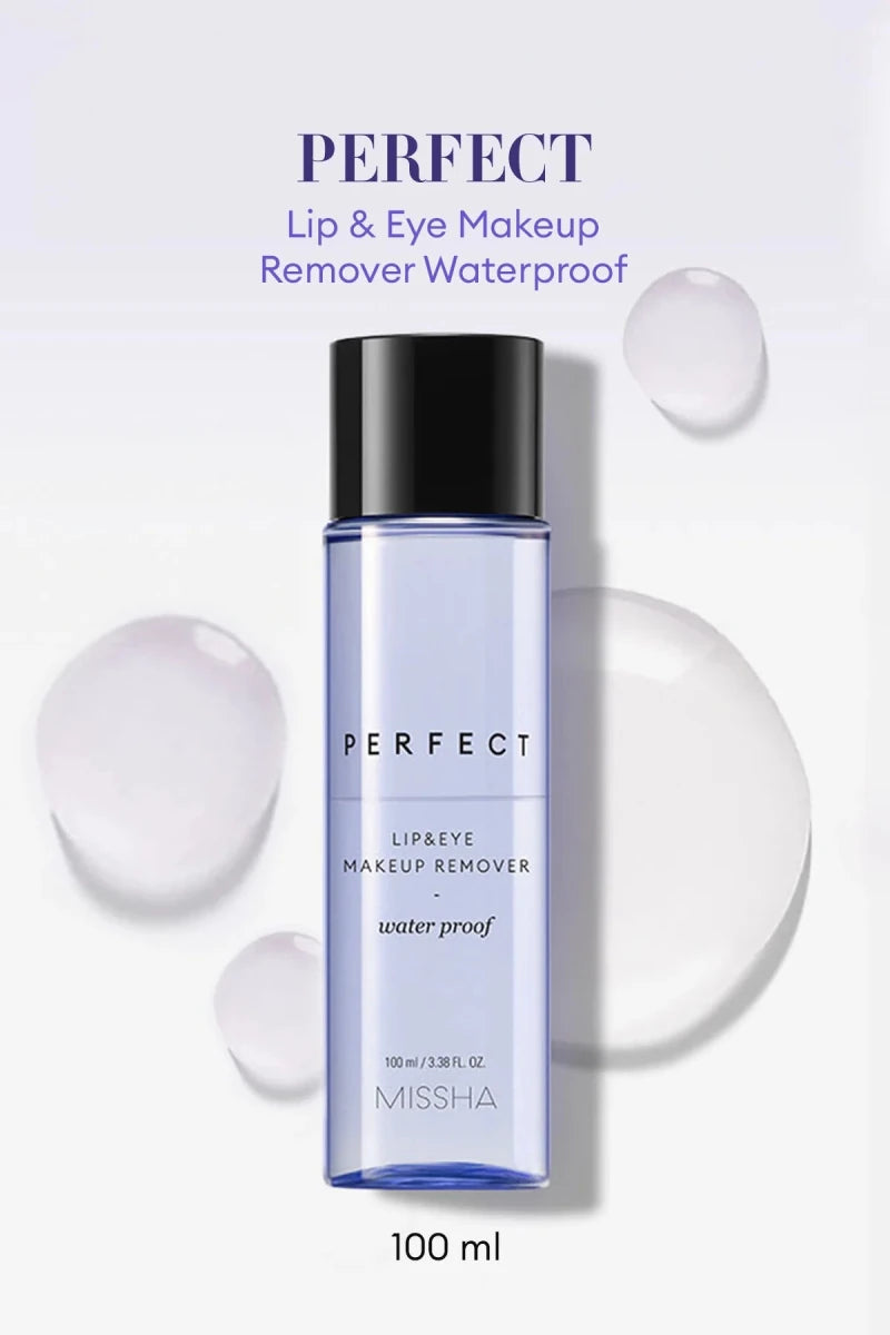 MISSHA Perfect Lip&Eye Make Up Remover Waterproof 100ml Lakinza K-beauty