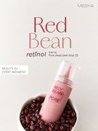 MISSHA Red Bean Retinol Pore Dead Peel Drop 15g | Lakinza K - beauty Canada