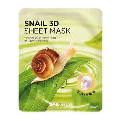 MISSHA Snail 3D Sheet Mask