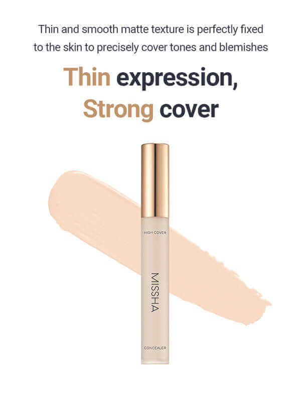 MISSHA Stay Tip Concealer High Cover 3.8ml Lakinza K-beauty