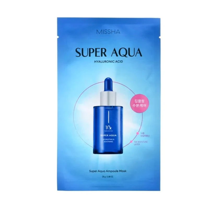 MISSHA Super Aqua Ampoule Mask 28g Lakinza K-beauty