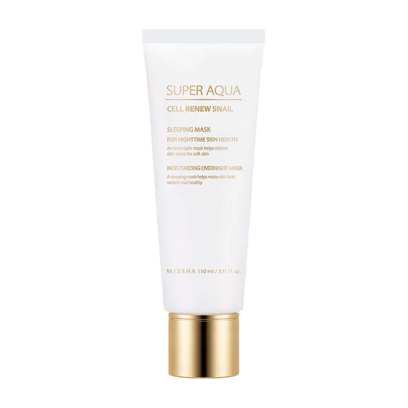 MISSHA Super Aqua Snail Sleeping Mask 110ml Lakinza K-beauty